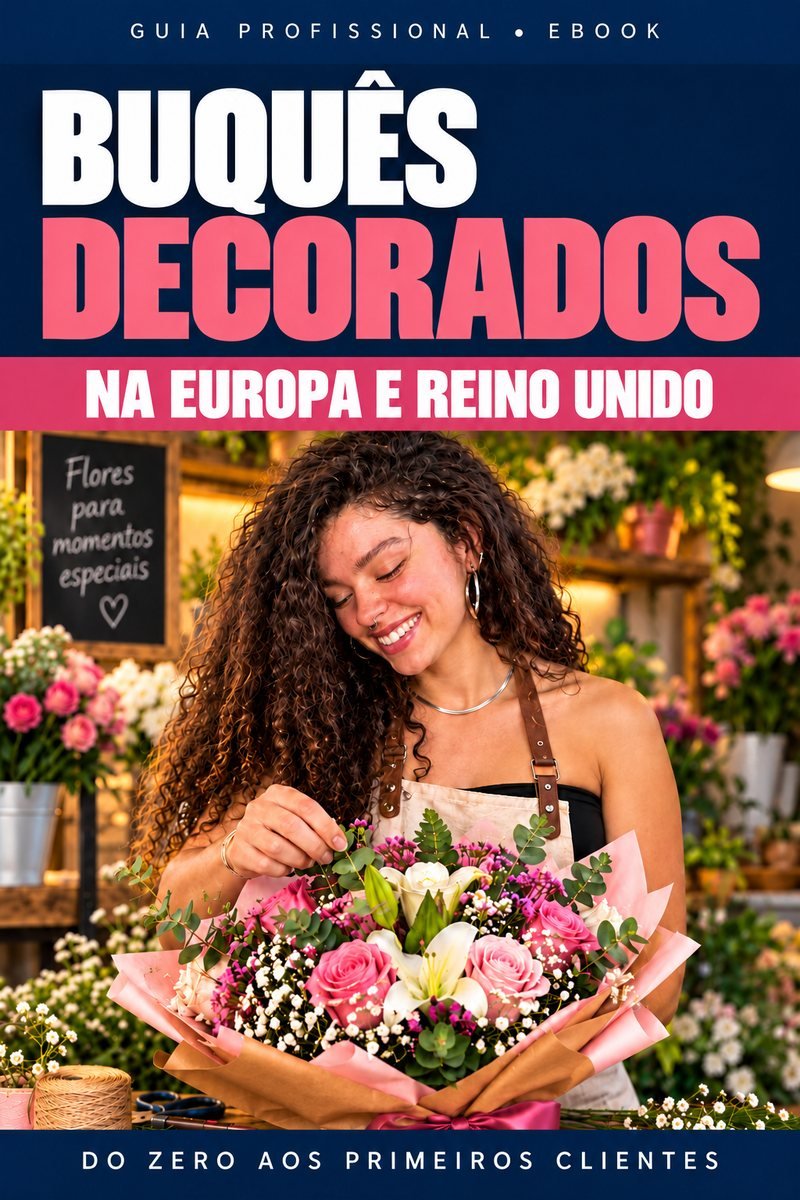 Capa do eBook Buquês decorados