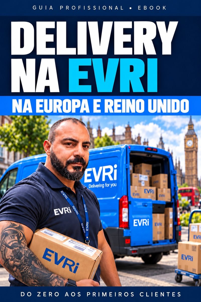 Capa do eBook Como trabalhar com delivery na Evri