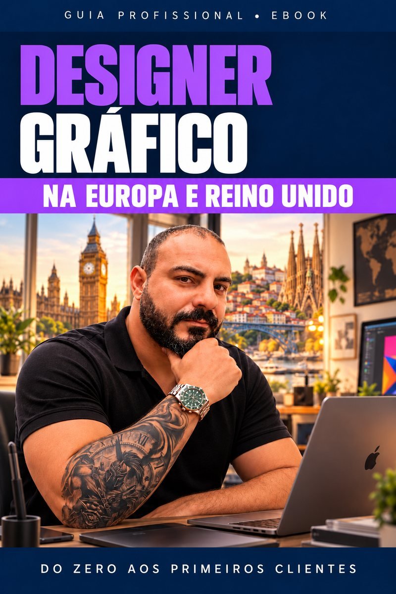 Capa do eBook Como trabalhar como designer gráfico no exterior